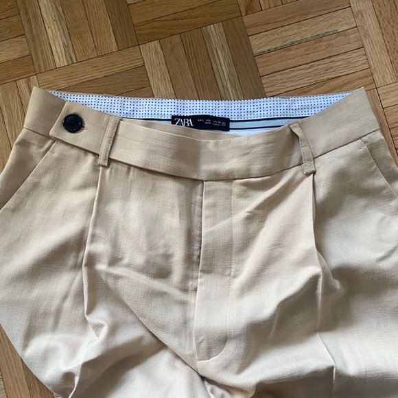 Zara camel wide leg trousers - Picture 2 of 5